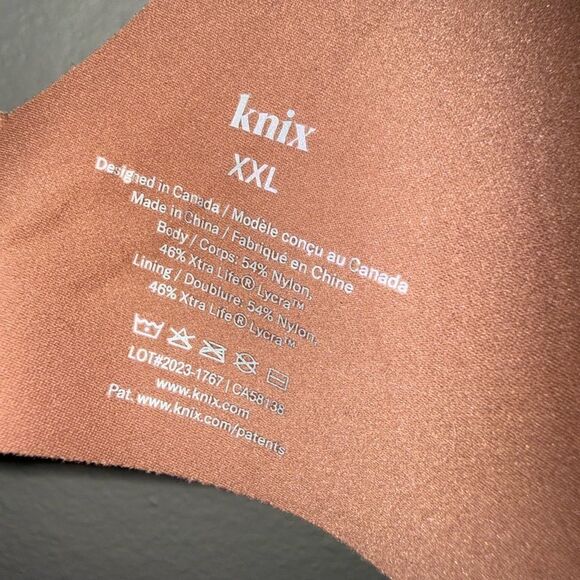Knix Seamless Tan Bra size xxl - Picture 5 of 6